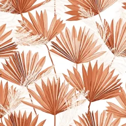 Ambiente Papierservietten Palmenblätter, Palm Leaf Brown, 33x33cm