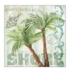 Ambiente Papierservietten Palmen Retro, Palm Trees, 33x33cm