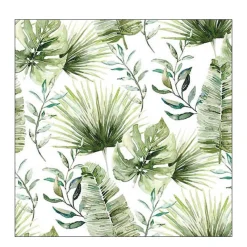 Ambiente Papierservietten Jungelblätter, Jungle Leaves, 33x33cm