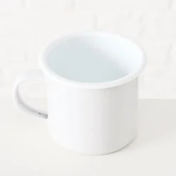 Becher Gipfel - Gipfelstürmer, Emaillbecher mit Henkel, 12x9cm, Boltze Home Collections