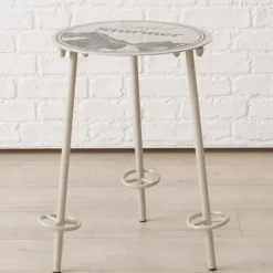 Beistelltisch Gipfelstürmer, Metalltisch Berge, 45x55cm, Boltze Home Collections