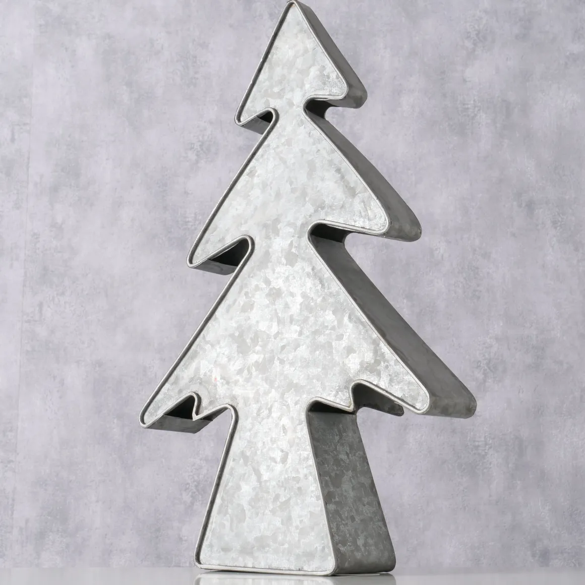 Deko Baum, Metallbaum Finja, 45cm, Aufsteller aus Zink, Boltze Home Collections