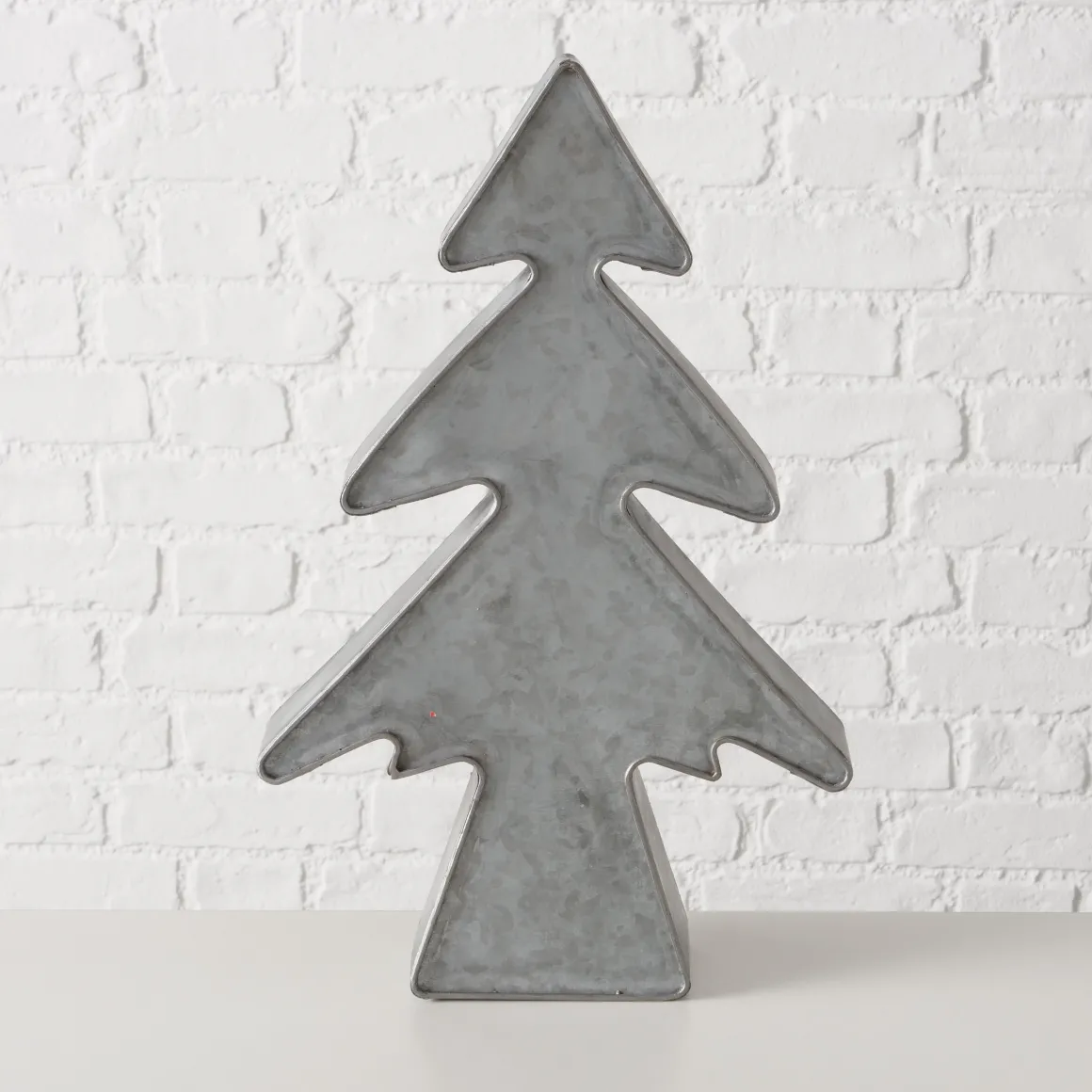 Deko Baum, Metallbaum Finja, 45cm, Aufsteller aus Zink, Boltze Home Collections