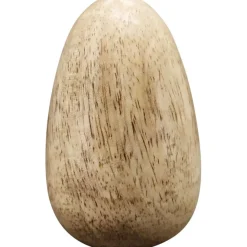 Deko Ei aus Holz, Holzei glatt, Osterei, 5cm