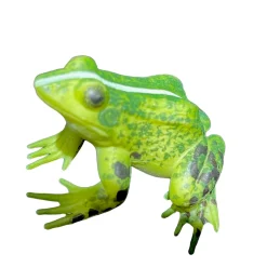 Deko Frosch, kleiner grüner Laubfrosch aus Kunststoff, 5cm