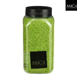 Deko Sand grün, 650ml, Mica Decorations