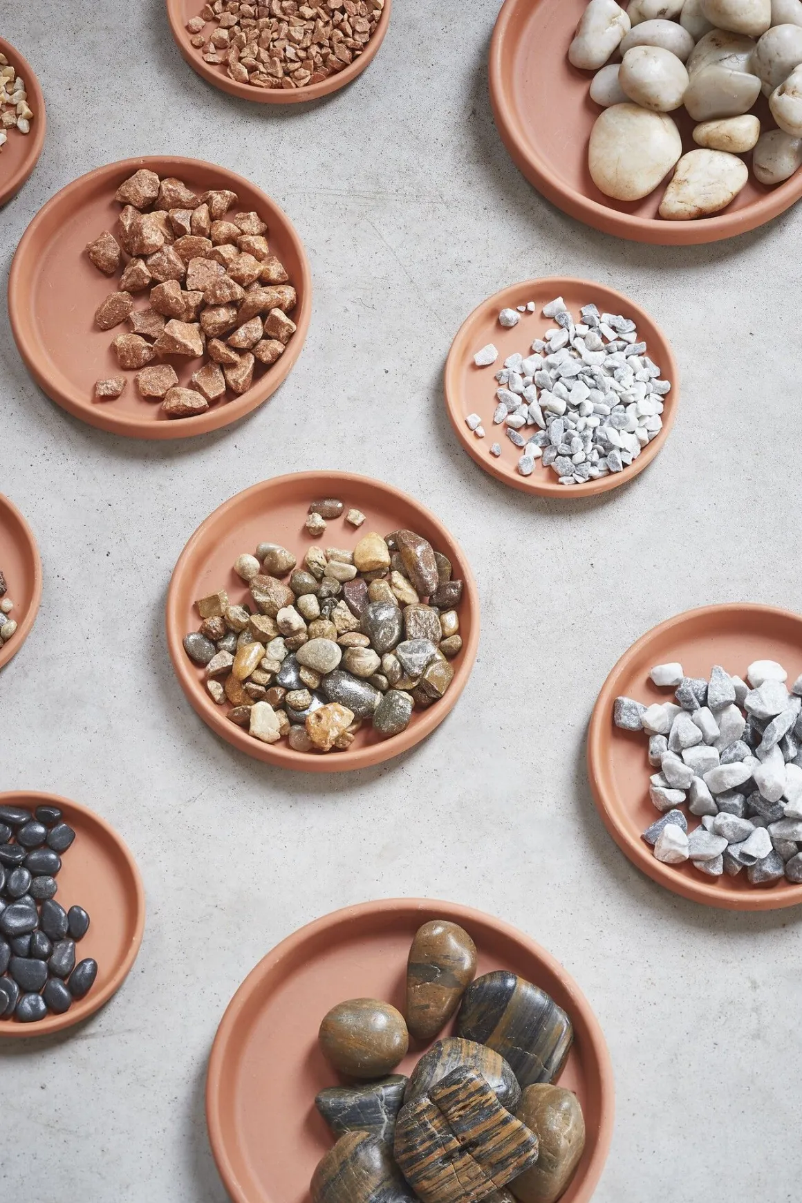 Deko Steine, terra, 650ml, Mica