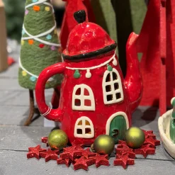 Deko Streu Sterne Glitzer rot, 108 Stück/Box