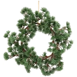 Deko Tannenkranz grün, großer Türkranz grün, Ø45cm