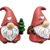 Deko Wichtel mit Baum oder Sack, kleiner Weihnachtswichtel Gnom, 5cm, Polyresin