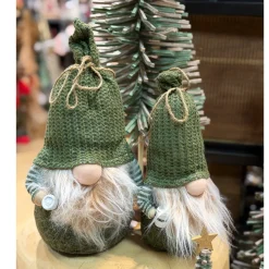 Deko Wichtel, Weihnachtswichtel mit Kaffeebecher to go, 36cm