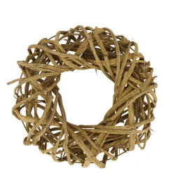 Dekokranz Rattan, Bastelkranz Rattangeflecht, Ø30cm
