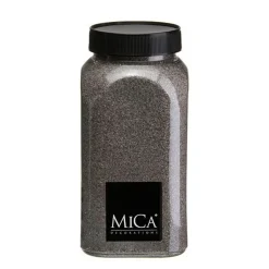 Deko Sand anthrazit, 0,5mm, 650ml, Mica Decorations