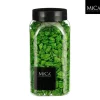Deko Steine Marbles grün, 9-13mm, 650ml, Mica Decorations