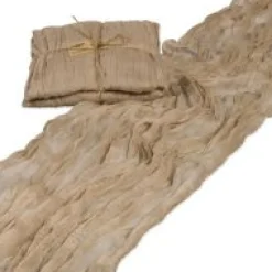 Dekostoff- Tischläufer natur 70x300cm