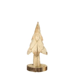 Deko Tannenbaum Natur, rustikale Tanne aus Naturholz, 60cm, WMG Grünberger