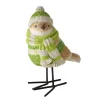 Deko Vogel Hanno, Wintervogel mit Pullover, Mütze und Schal, Boltze Home Collections