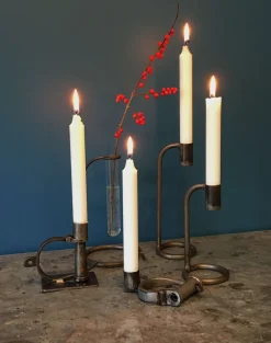 Eisen Kerzenständer Sam, 16cm, Trademark Living