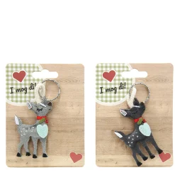 Filz Schlüsselanhänger Reh 