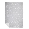 Fleecedecke Herz, Wendedecke mit kleinen und großen Herzen, creme-grau, 130x180cm, Mars & More