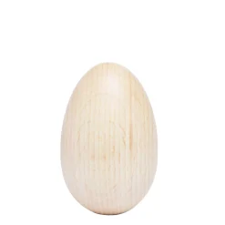 Holz Ei natur, Naturholzei Osterei Natur, 6cm