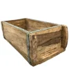 Holzkiste Ziegelform, Holzkasten Antik-look, 32x14cm
