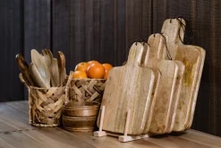 Holzschüssel rund, Schüssel aus Mangoholz, 15x9cm, Mars & More