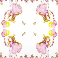 Home Fashion Papierservietten Prinzessin, 33x33cm