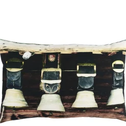 Kanevas Kissen Kuhglocken, Alpenglocken, 40x60cm, Mars & More