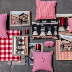 Kanevas Kissen Kuhglocken, Alpenglocken, 40x60cm, Mars & More