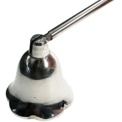 Kerzenlöscher mit Gelenk, silber, Metall, 31cm