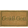 Kokos Fußmatte Grüß Gott, 75x45cm, Mars & More