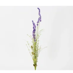 Kunstblumen, Wiesenblumen, lila, 61cm