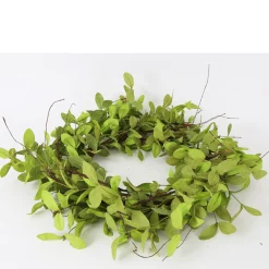 Kunstkranz Eukalyptus, grün, Ø50cm