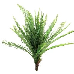 Kunstpflanze Farn, Torres Sunrise, 60cm, UV-Schutz, Stecker