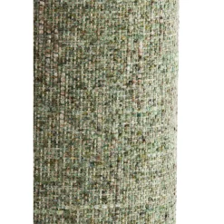 Lampenschirm Osire grün, Lampenschirm Bouclé, Zylinder 30x30x32cm, Light & Living