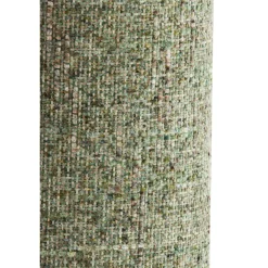 Lampenschirm Osire grün, Lampenschirm Bouclé, Zylinder 25x25x27cm, Light & Living