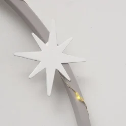 LED Winter- Hänger Frosty: lustige Schneemänner auf Schlitten, beleuchtet, Boltze Home Collections