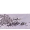 Metallschild Berge mit Spruch Berge - Bergtags..., 40x20cm, Boltze Home Collections