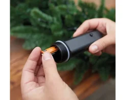 Micro LED Lichterkette, warmes weiß, 48 LED, 350cm, Batteriebetrieb, Lumineo