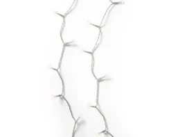 Micro LED Lichterkette, warmes weiß, 48 LED, 350cm, Batteriebetrieb, Lumineo