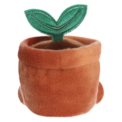 Plüsch Blumentopf Terra braun-grün, Palm Pals, 13cm, Aurora World