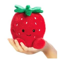 Plüsch Erdbeere Juicy rot, Palm Pals, 13cm, Aurora World