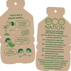 Plüsch Esel, grau, Eco Nation, 28cm, Aurora World