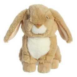 Plüsch Hase, Häschen braun-weiß, Eco Nation, 23cm, Aurora World