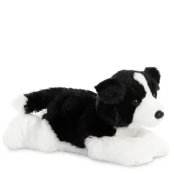 Plüsch Hund, Border Collie, schwarz-weiß, Flopsies, 30cm, Aurora World