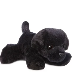 Plüsch Hund, Labrador schwarz, Mini Flopsies, 20cm, Aurora World
