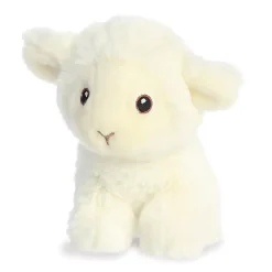 Plüsch Lamm, Mini Lämmchen, weiß, Eco Nation, 13cm, Aurora World