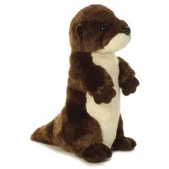 Plüsch Otter, braun-creme, Mini Flopsies, 20cm, Aurora World