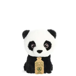 Plüsch Panda, Mini Panda, Eco Nation, 13cm, Aurora World